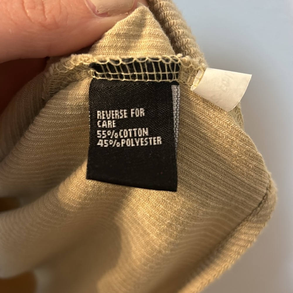 Eighty Eight Ribbed Button Down Size Large - image 4